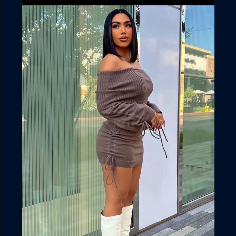 New  fashion nova dress perfect for fall size medium